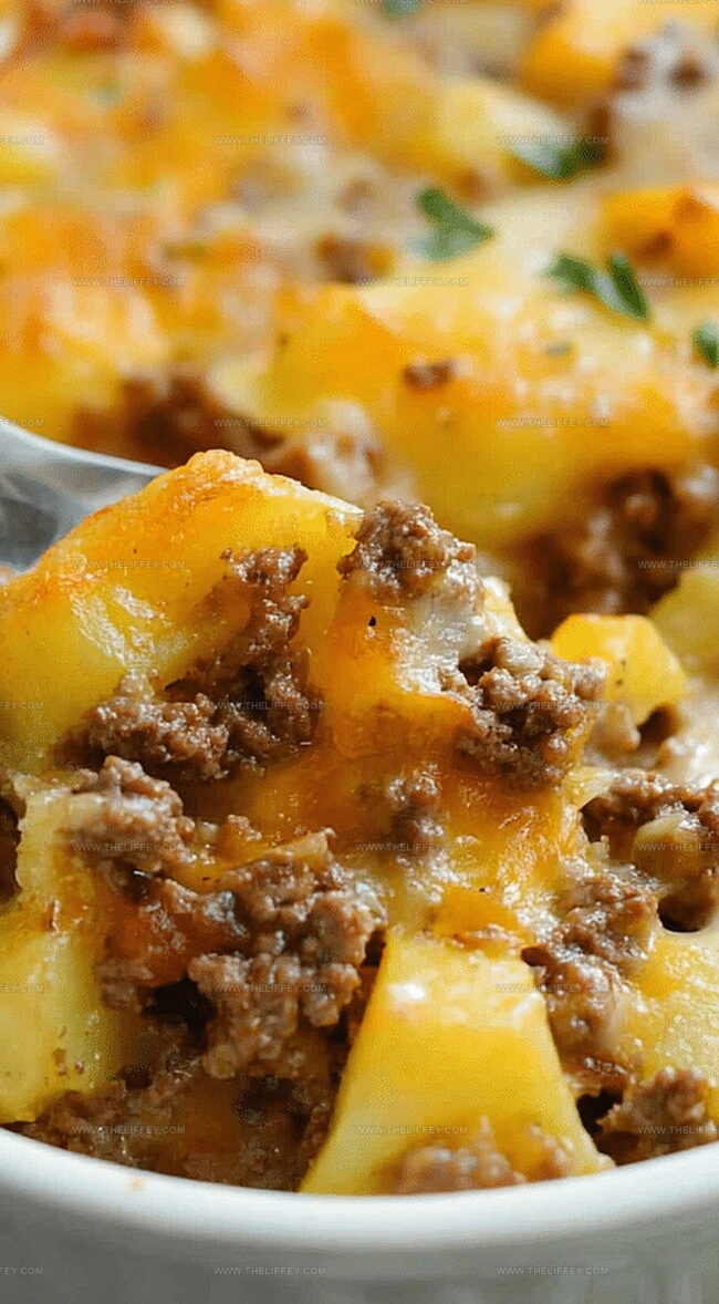 Hearty Ground Beef And Potatoes To Satisfy Hunger