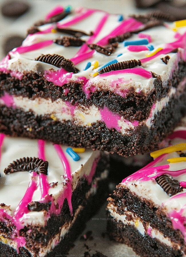 Tips for Birthday Cake Oreo Fudge Brownies