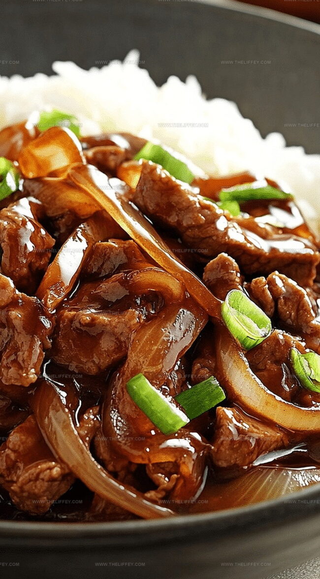 What Makes Chinese Beef And Onion Stir-Fry Special
