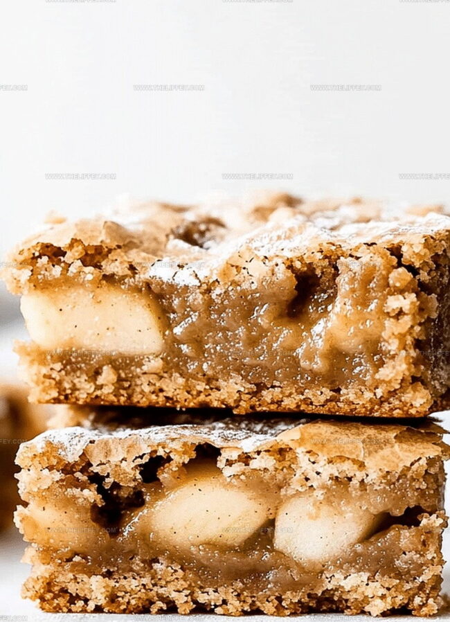 Tricks for Perfect Brown Butter Apple Blondies