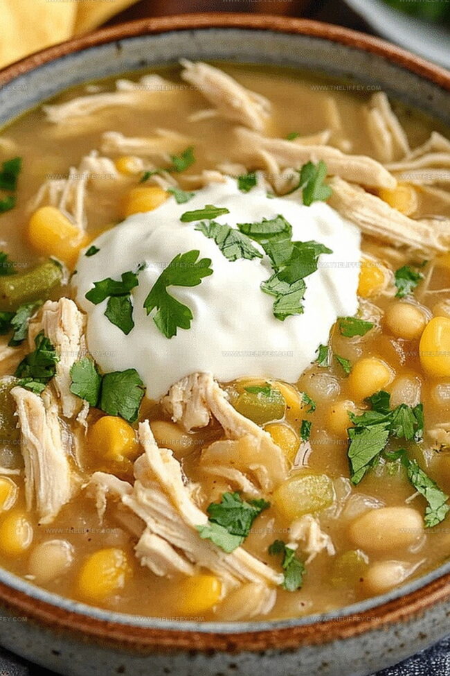Slow Cooker White Chicken Chili Made Simple