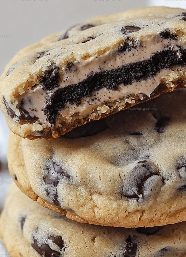 Creative Spins On Oreo Stuffed Chocolate Chip Cookies