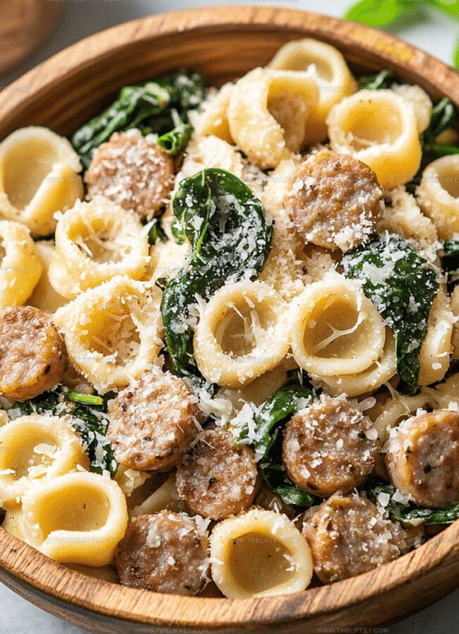 Flavor Variations for Orecchiette Sausage Spinach Pasta