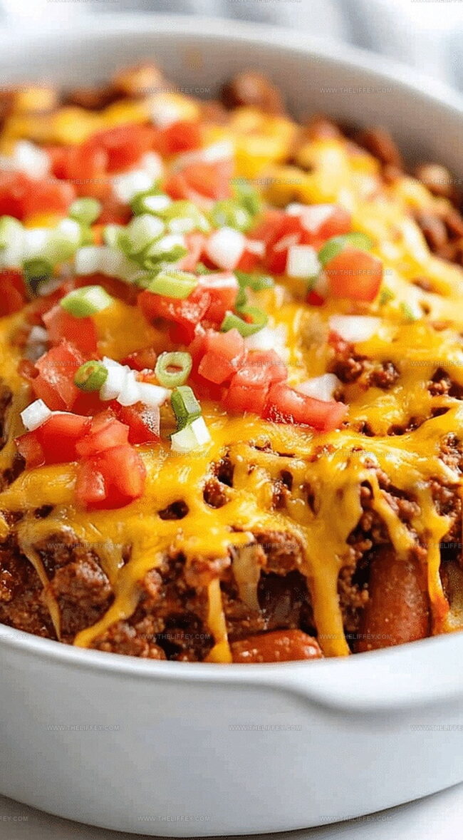 Why Chili Hot Dog Casserole Is So Tasty