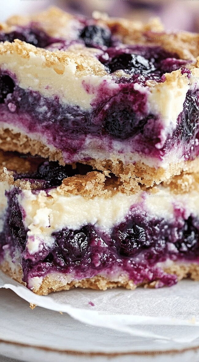 Blueberry Cream Cheese Bars Everyone Will Love