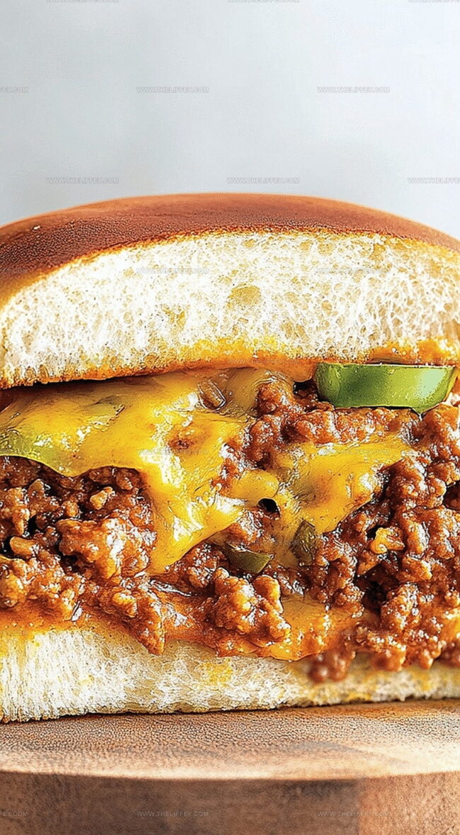 Grilled Cheese Sloppy Joes with a Twist