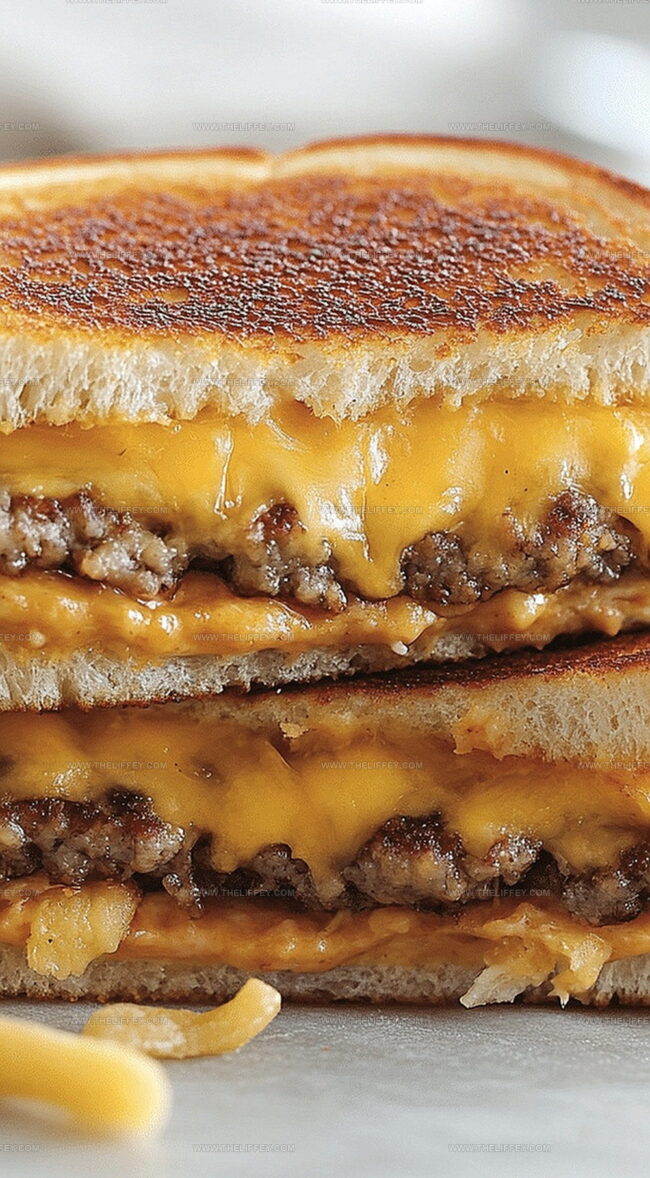 Grilled Cheese Patty Melts That Satisfy