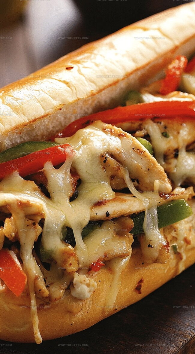 Chicken Philly Cheesesteak Full Of Flavor