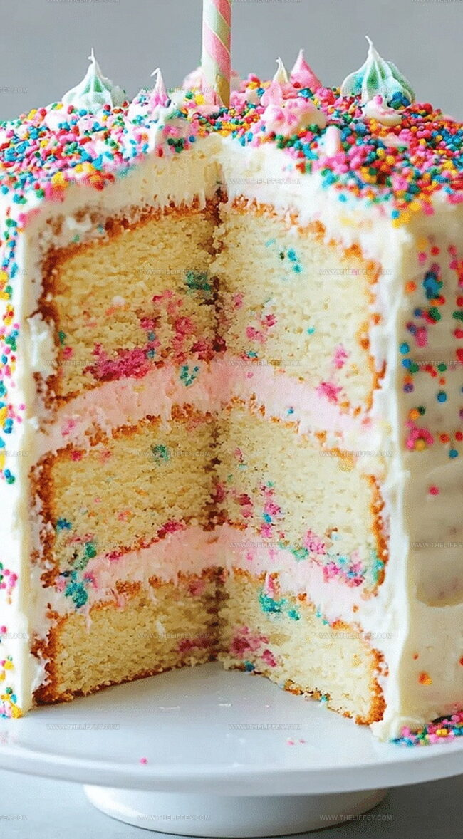 Funfetti Layer Cake Party Favorite