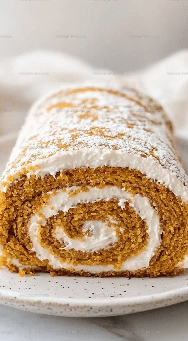 Classic Pumpkin Roll Highlights