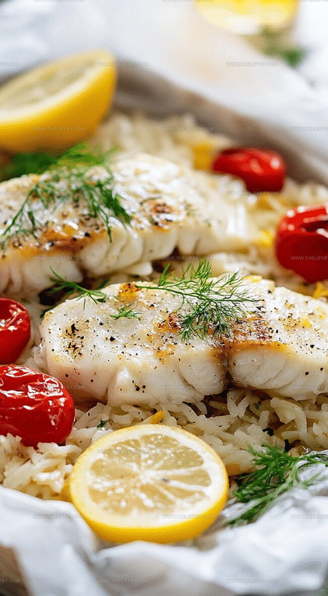 Fish En Papillote with Fresh Flavors