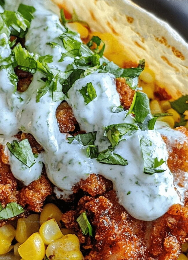 Flavor Variations for Fried Chicken Street Corn Taco