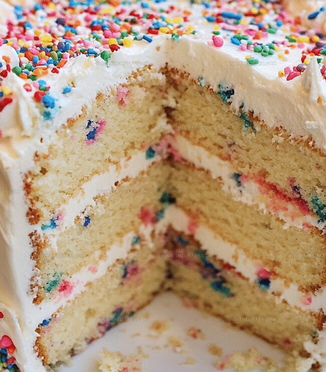 Tips for Fluffy Funfetti Layer Cake