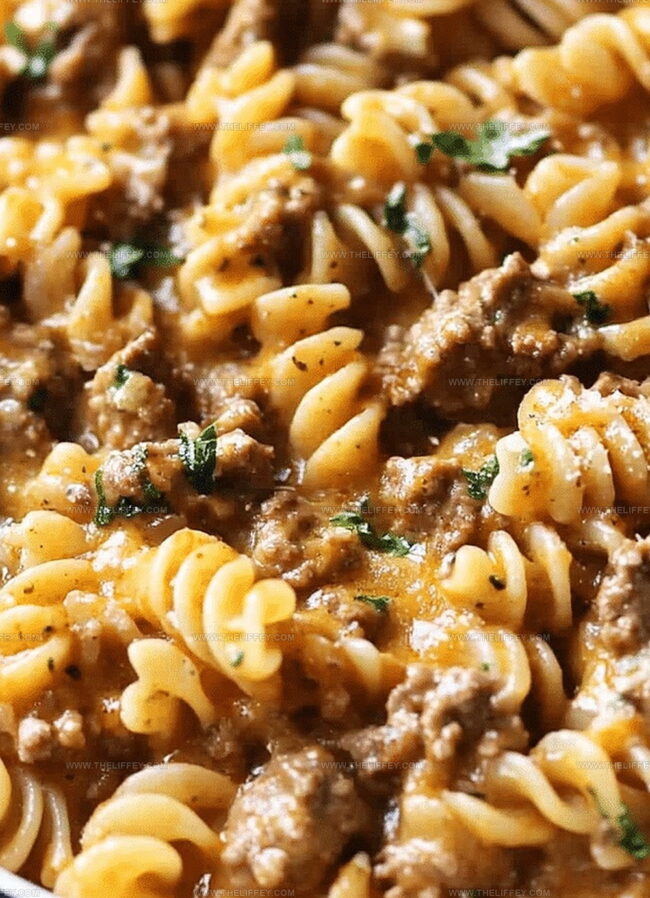 Variations to Personalize Beef and Rotini