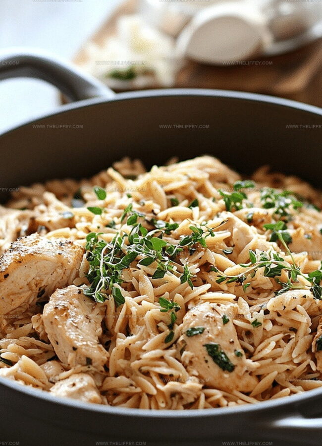 New Takes On One Pot Chicken Orzo