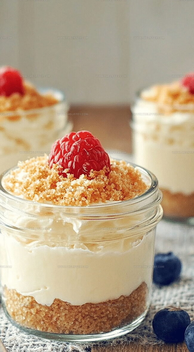 No-Bake Cheesecake Jars Everyone Will Enjoy