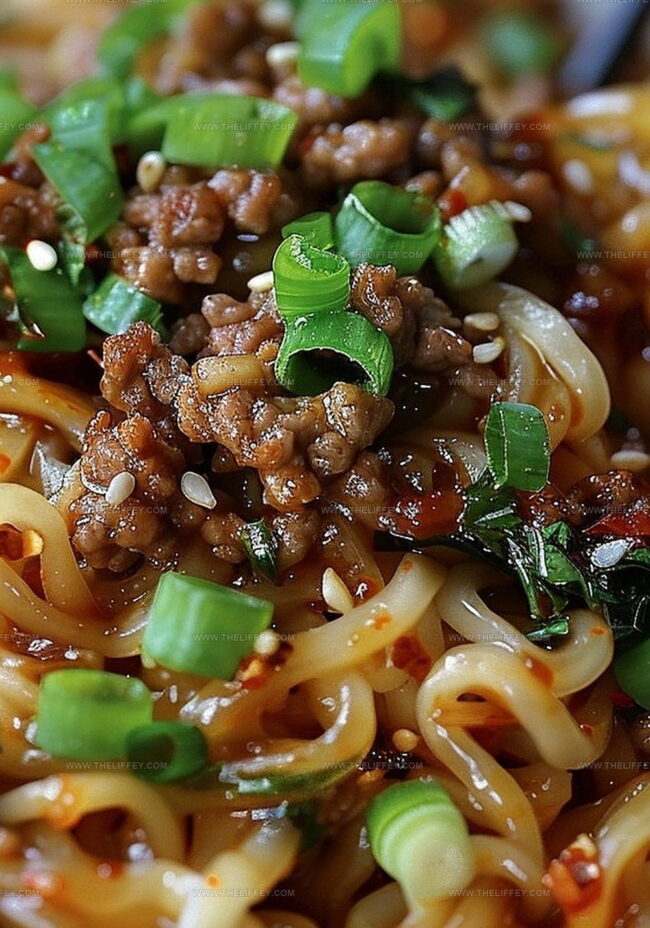 How to Cook Mongolian Ground Beef Noodles