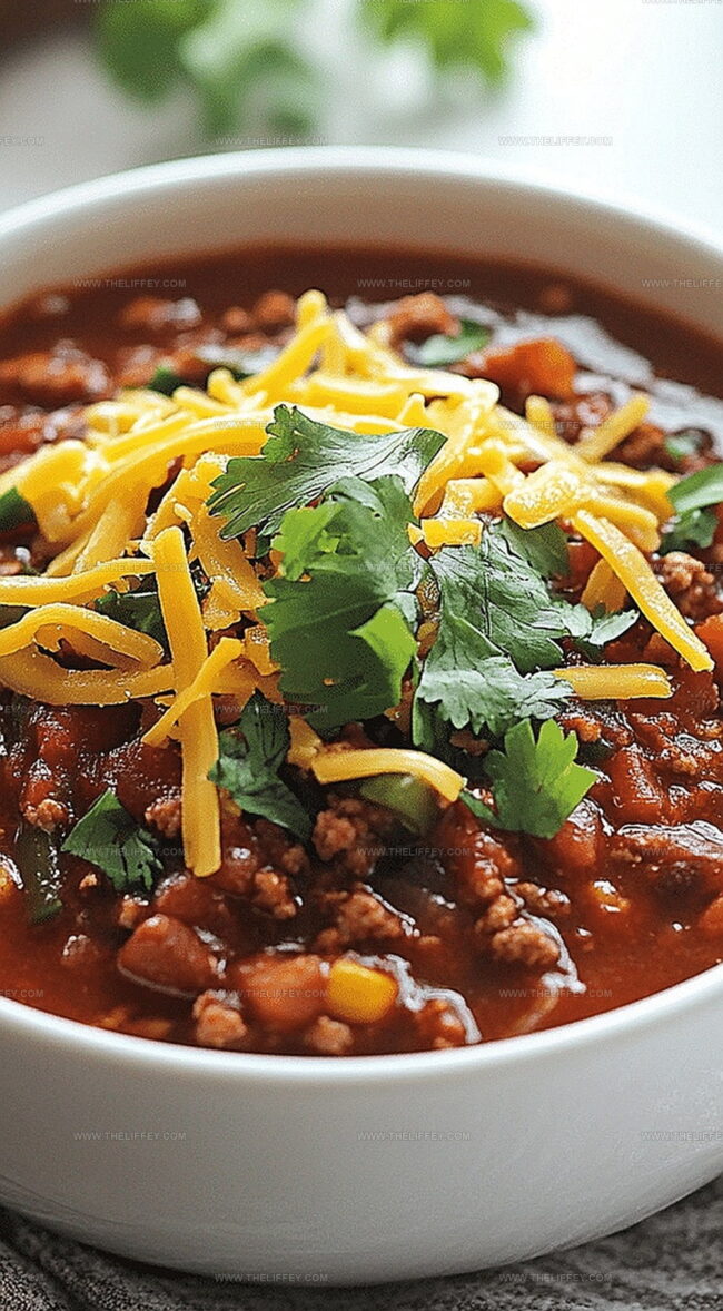 Easy Turkey Chili Overview