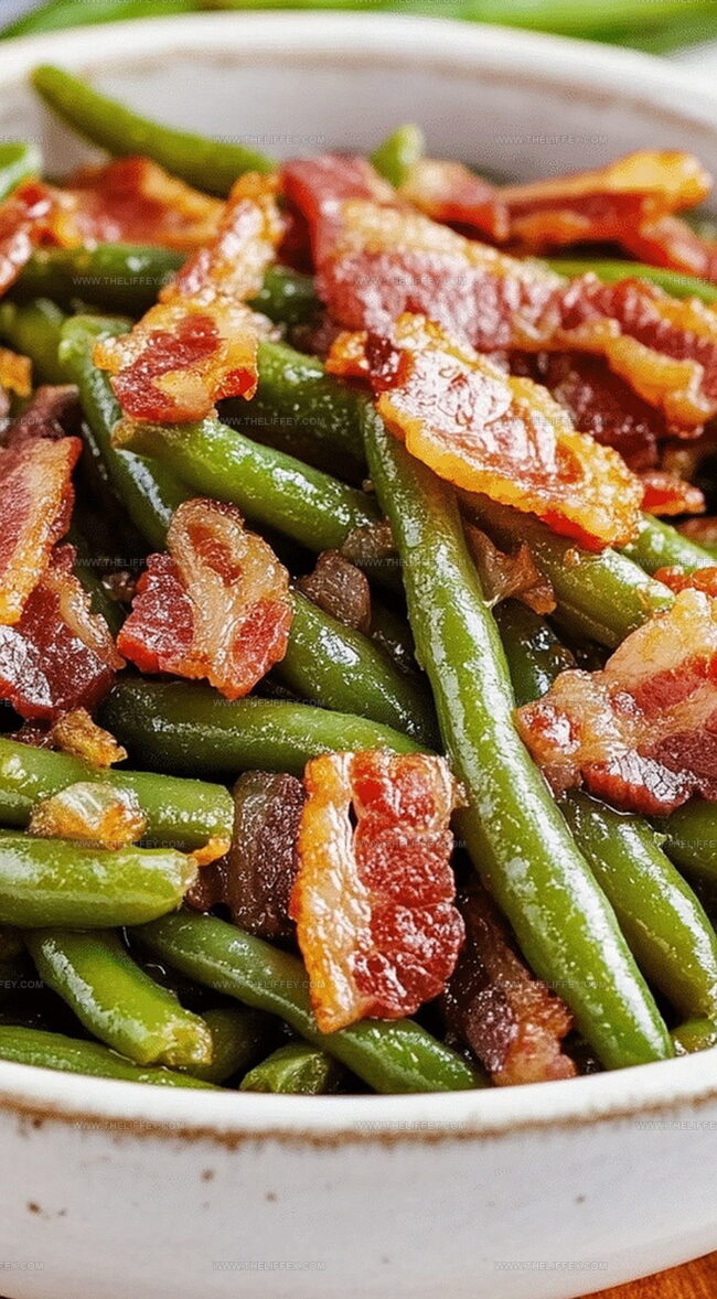 Quick Southern Bacon and Green Beans: Reasons to Love