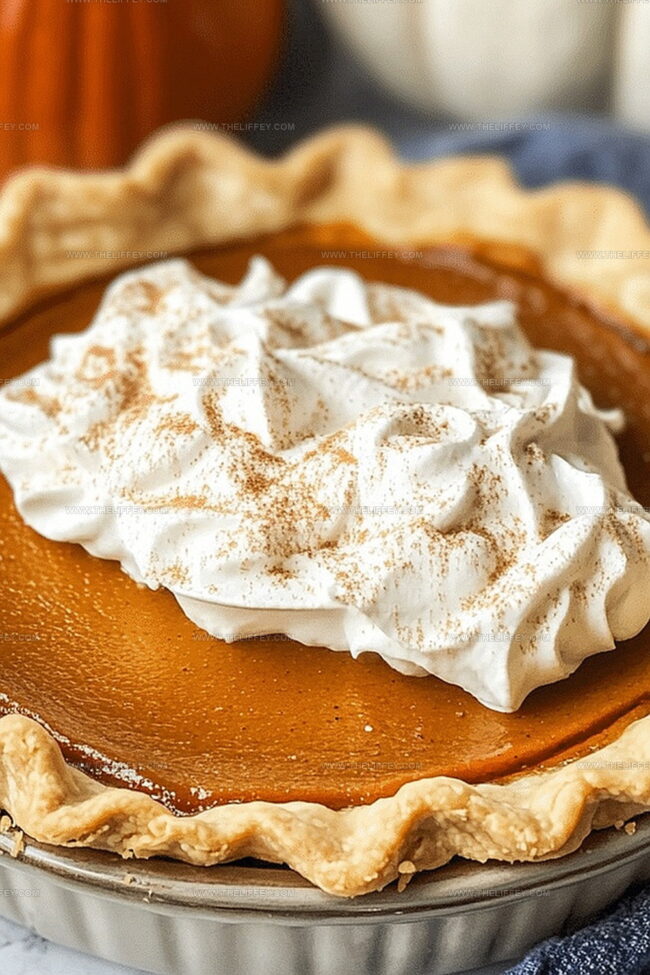 Pumpkin Pie with Sweetened Condensed Milk Recipe