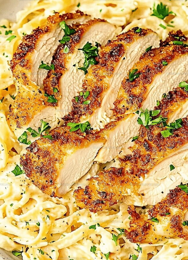 Fresh Takes on Crispy Chicken with Creamy Pasta