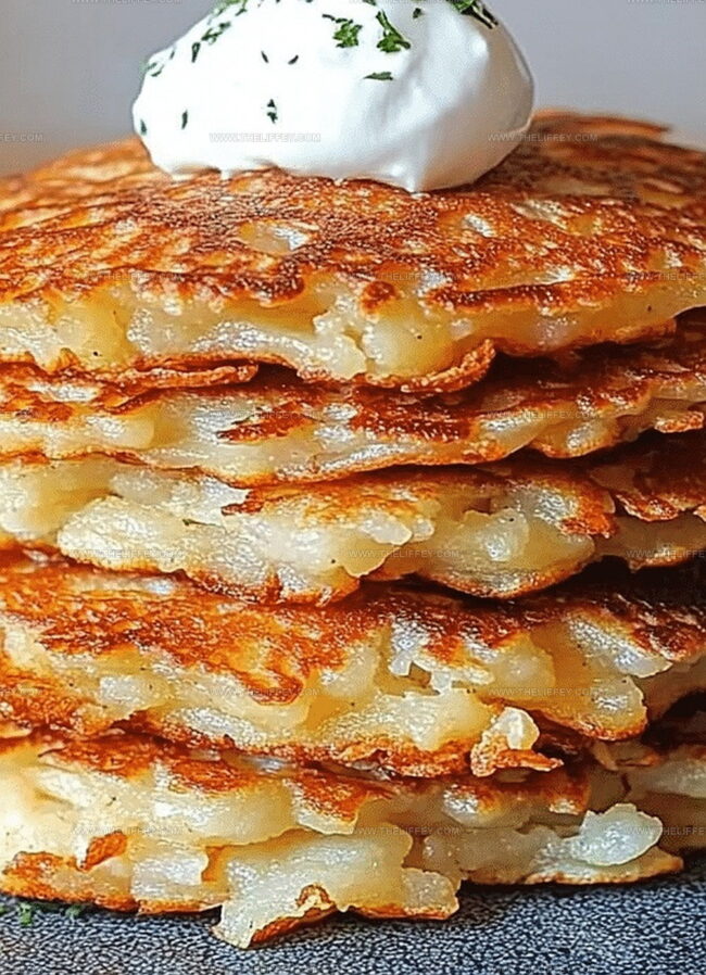 Flavor Enhancements for German Potato Pancakes