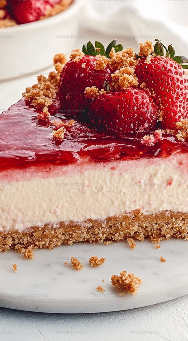 The Magic Behind Strawberry Crunch Cheesecake