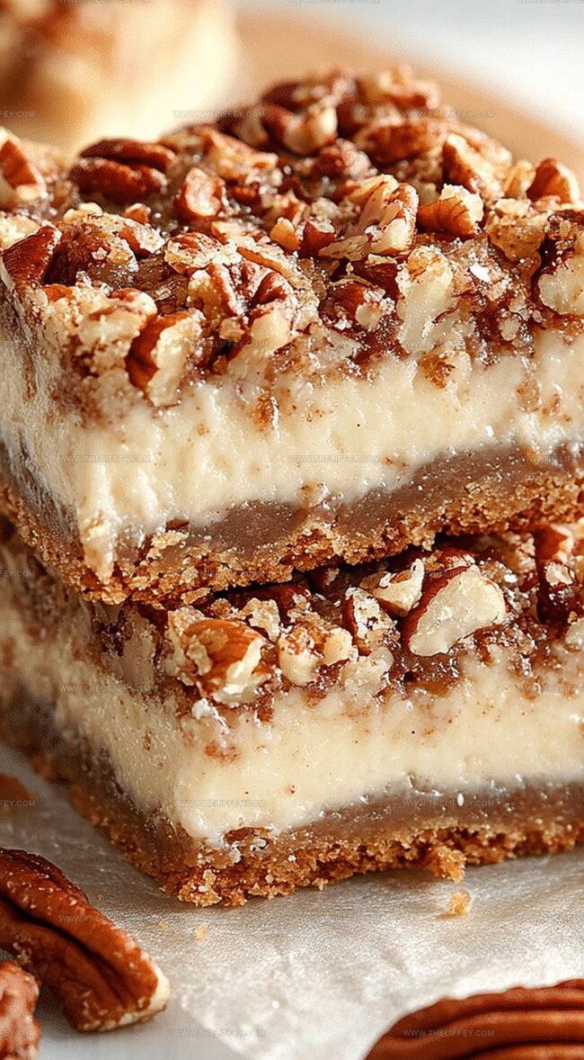 Pecan Pie Cheesecake Bars Highlights