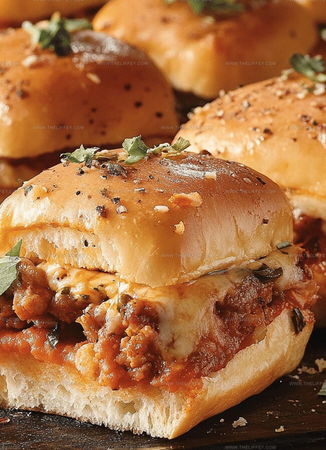 New Spins On Pizza Supreme Sliders