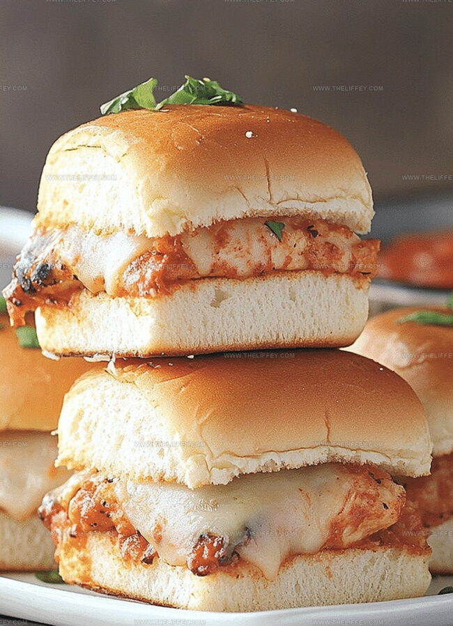New Twists For Chicken Parmesan Sliders