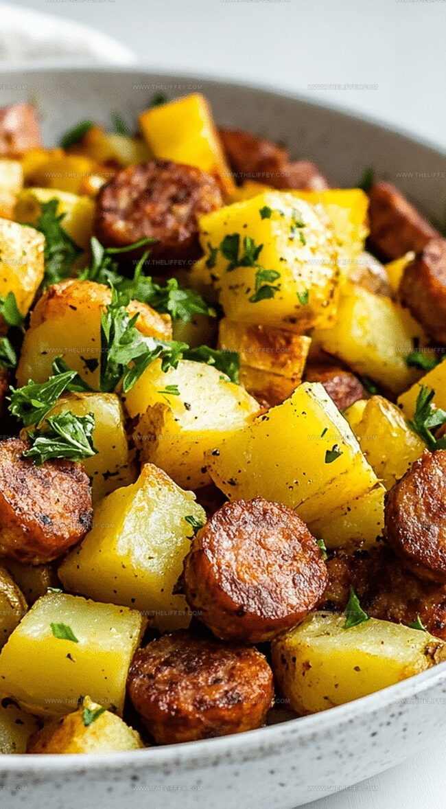 Sausage And Potatoes Skillet Feast