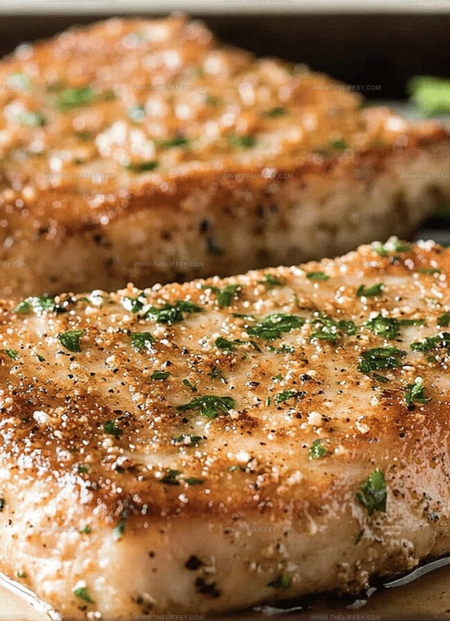 Pro Tips For Juicy Garlic Parmesan Pork Chops