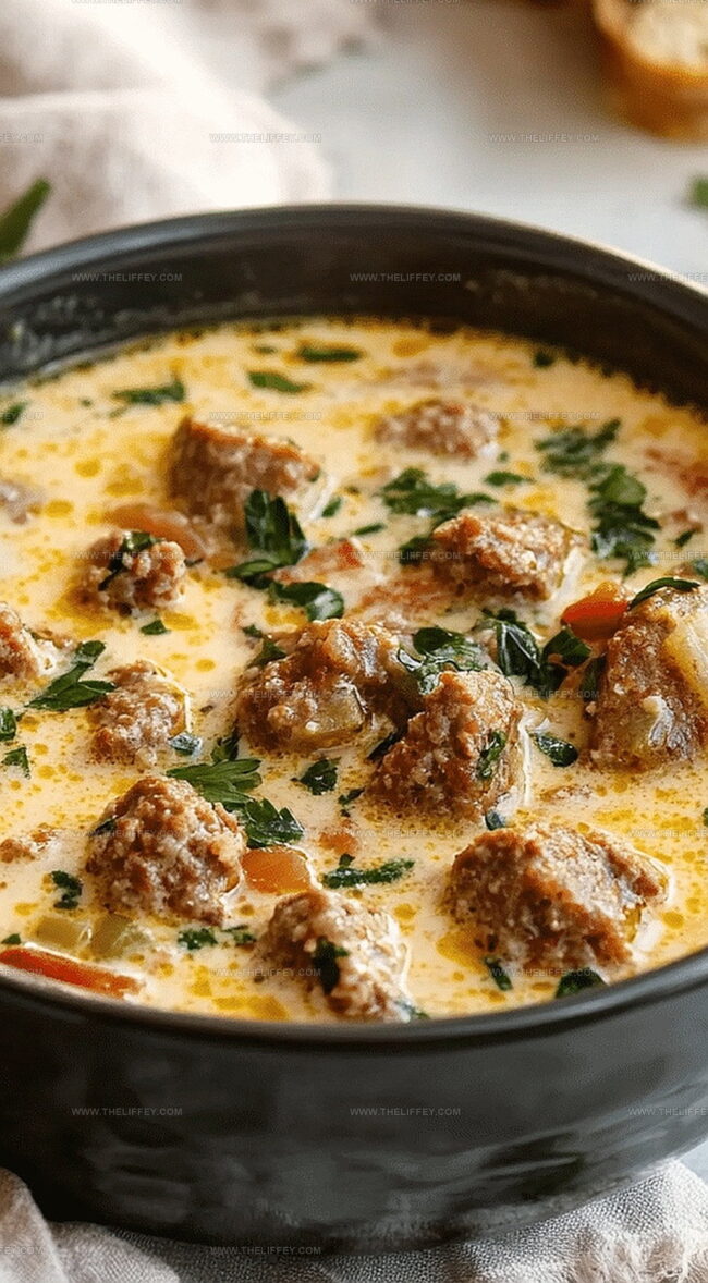 Creamy Italian Sausage Soup Features