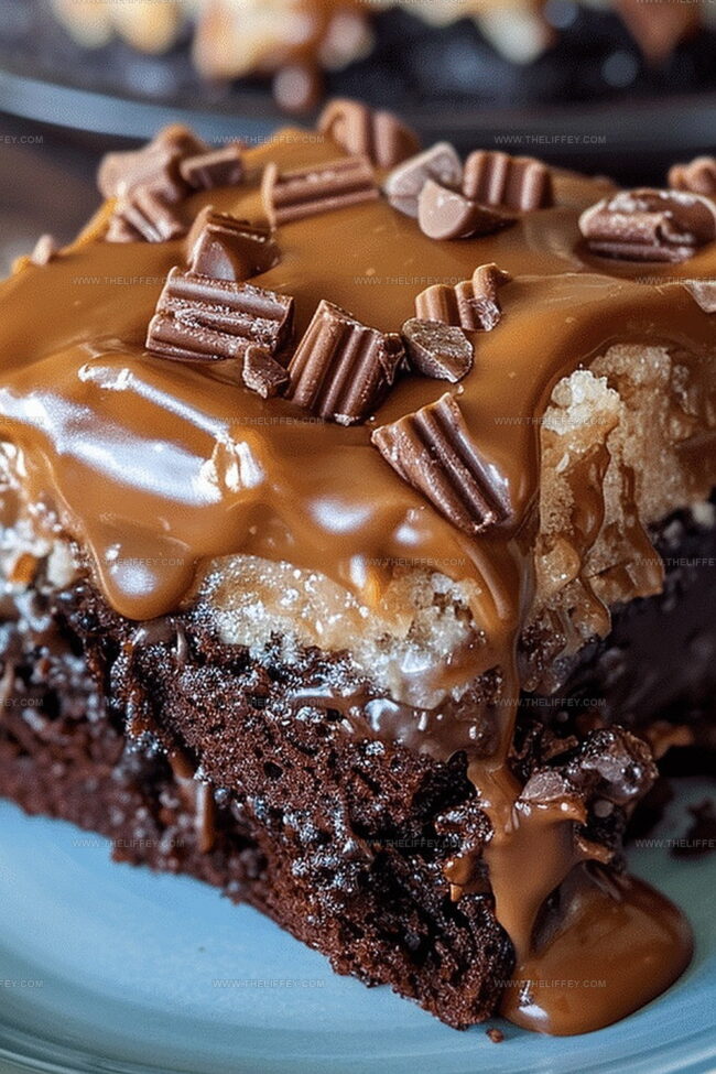 German Chocolate Poke Cake That Melts in Your Mouth