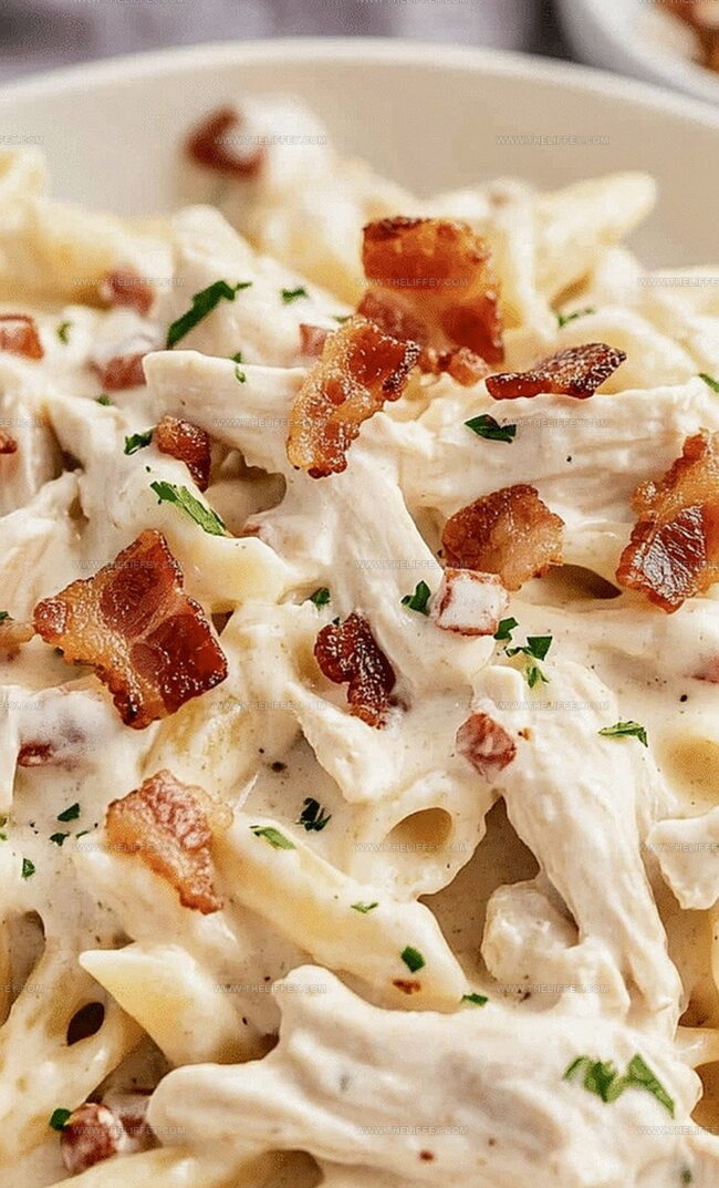 Making Chicken Bacon Ranch Pasta Taste Its Best