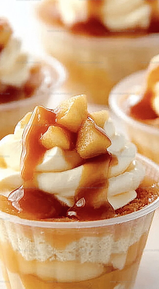Caramel Apple Dessert Cups Breakdown