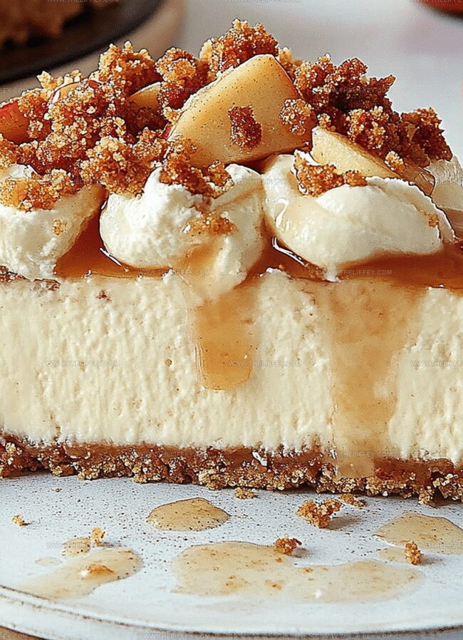 Tips for Apple Crisp Cheesecake