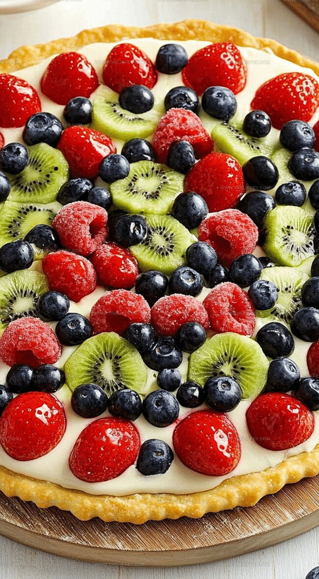 Fruit Pizza That’s a Feast for the Eyes