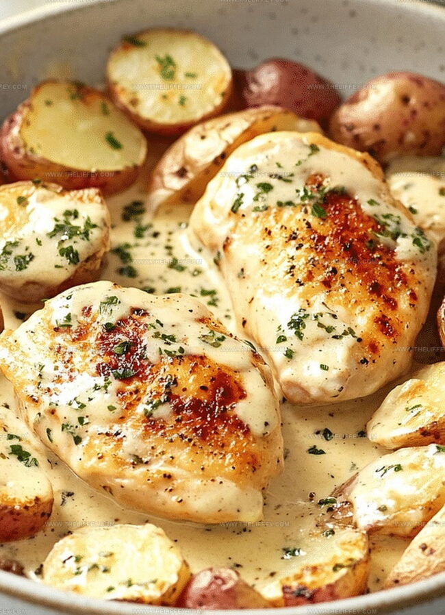 Variations On Chicken And Potatoes Dijon Style