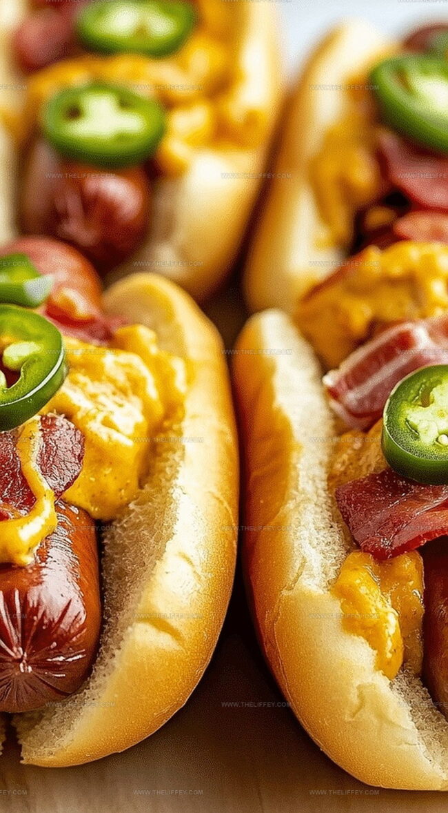 Bacon Jalapeño Popper Hot Dogs That Impress