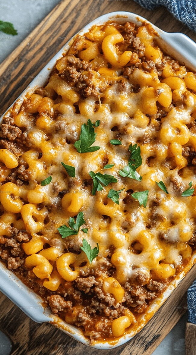Simple Ground Beef Casserole That Delivers
