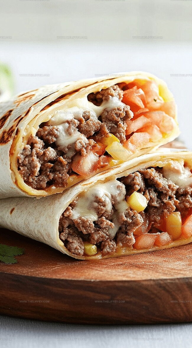 Reasons to Try Cheesy Beef Fiesta Wraps
