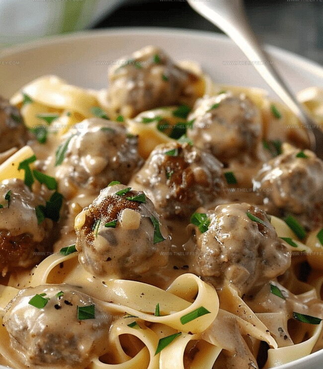 Pro Tips for Tender Meatballs and Creamy Stroganoff Sauce