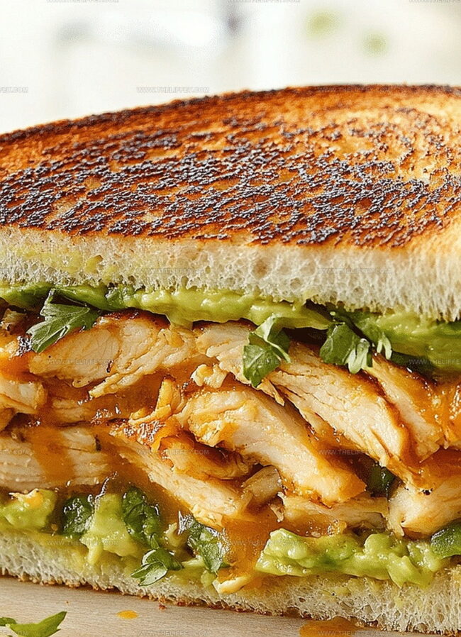 Flavorful Spins On Chicken Avocado Melt Sandwich