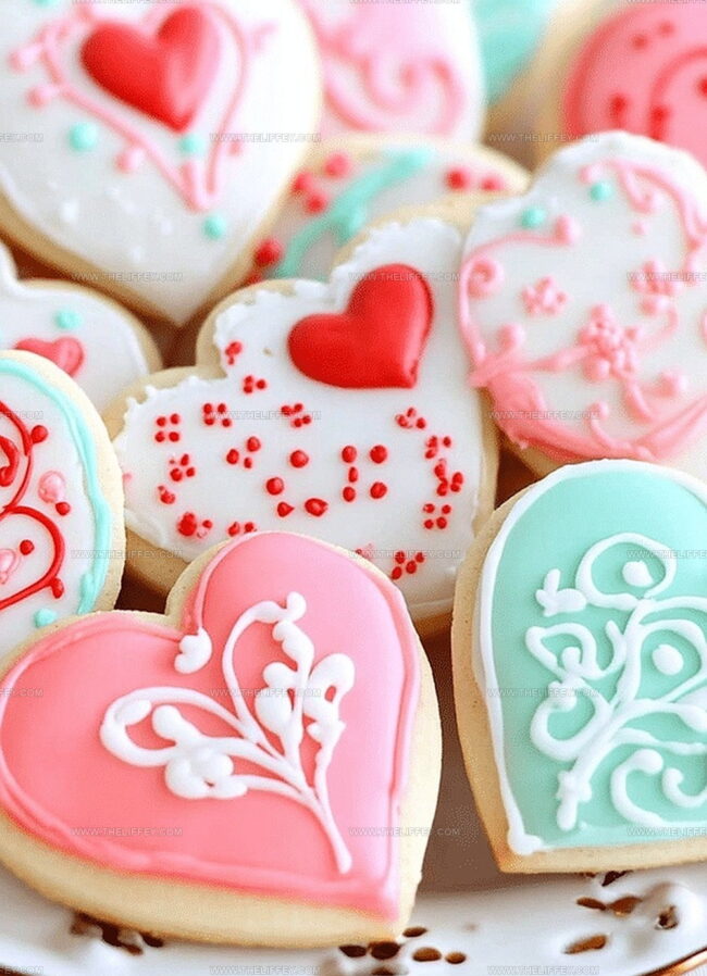 Creative Decoration Variations for Valentine’s Cookies