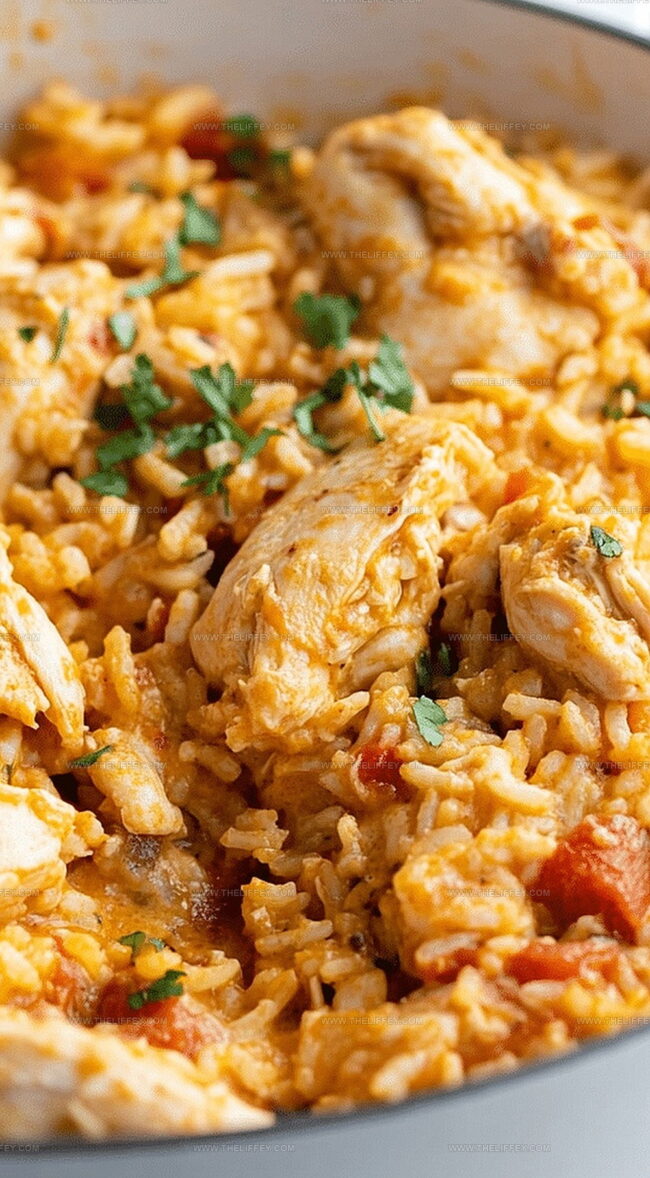 What Makes One Pot Queso Chicken And Rice So Good