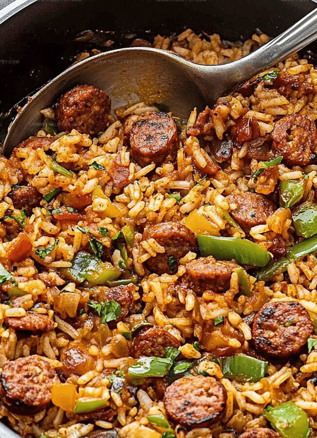 Flavor Twists for Cajun Sausage and Rice Skillet