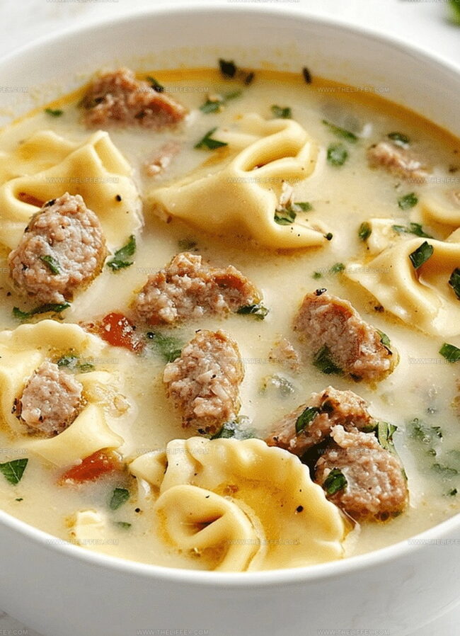 Variations On Sausage Tortellini Soup