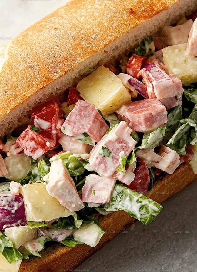 Variation Ideas for Chopped Salad Sandwich