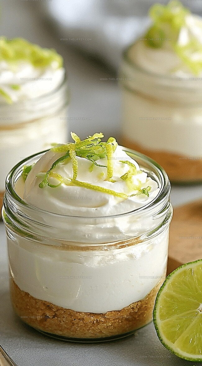 What Makes No-Bake Key Lime Cheesecake Jars So Refreshing